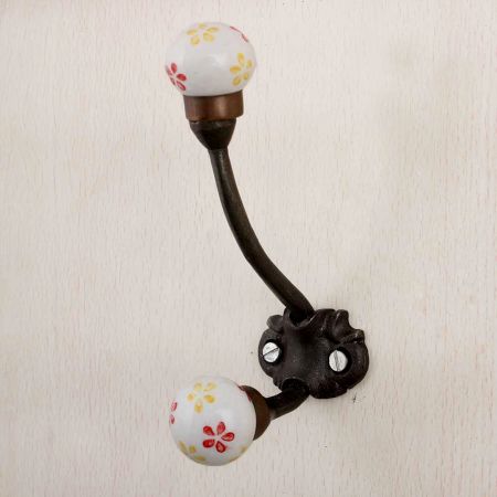 Red Yellow Tiny Iron Hooks-EHG-66